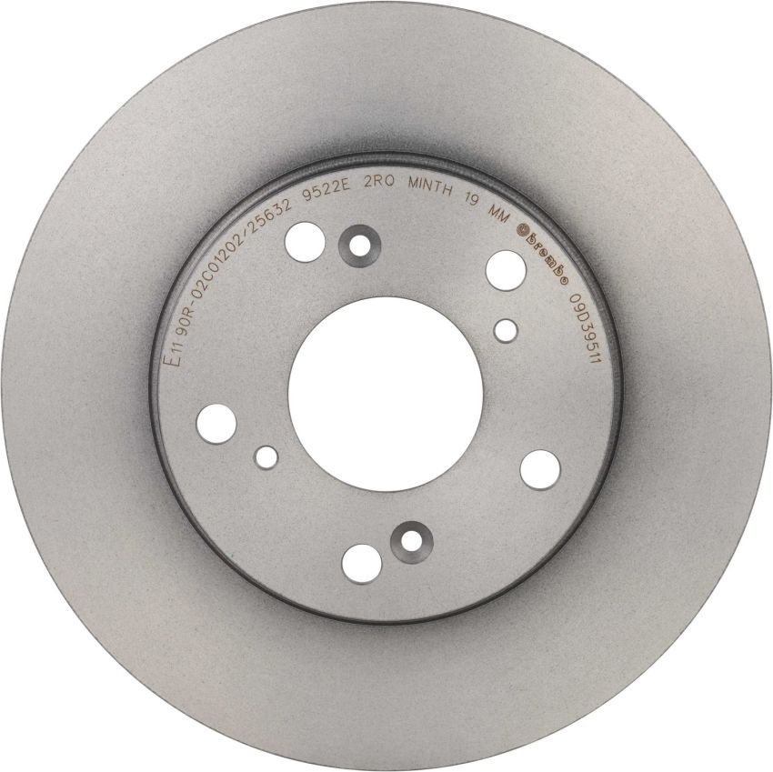 Brembo 09.D395.11 Premium Coated Vented Brake Rotor