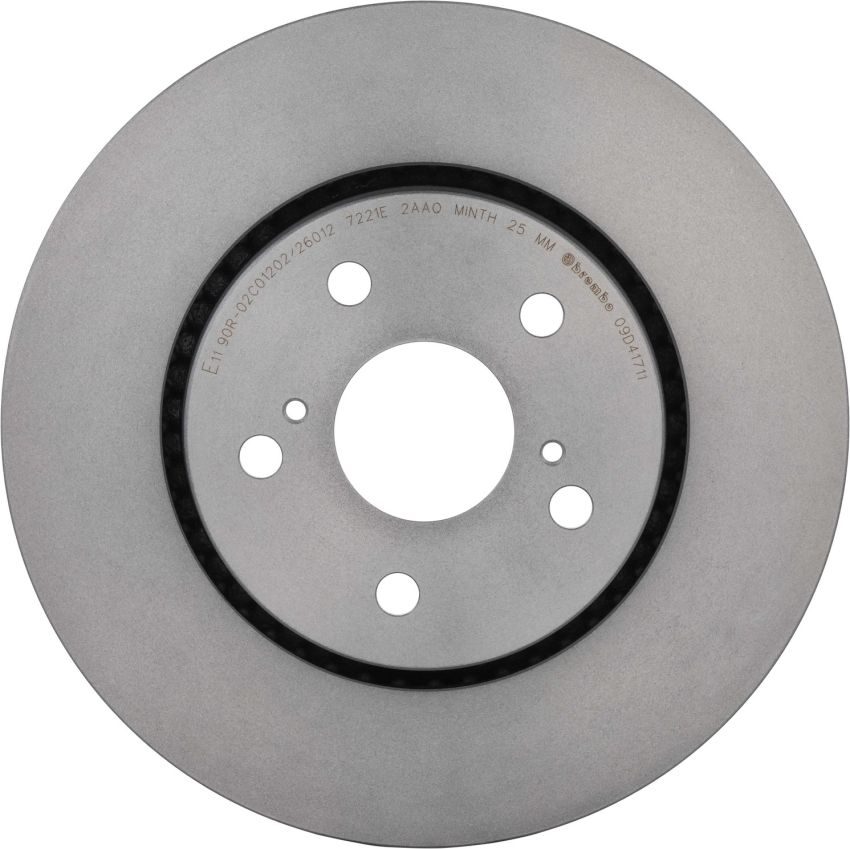 Brembo 09.D417.11 Premium Coated Vented Brake Rotor