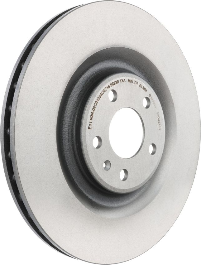 Brembo 09.D424.11 Premium Coated Vented Brake Rotor