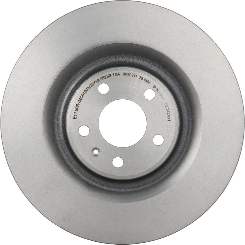 Brembo 09.D424.11 Premium Coated Vented Brake Rotor