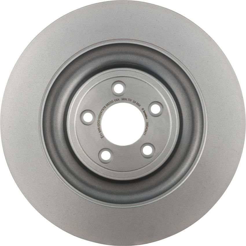 Brembo KT00989 Brembo ceramic brake pad and UV coated PVT  brake disc kit