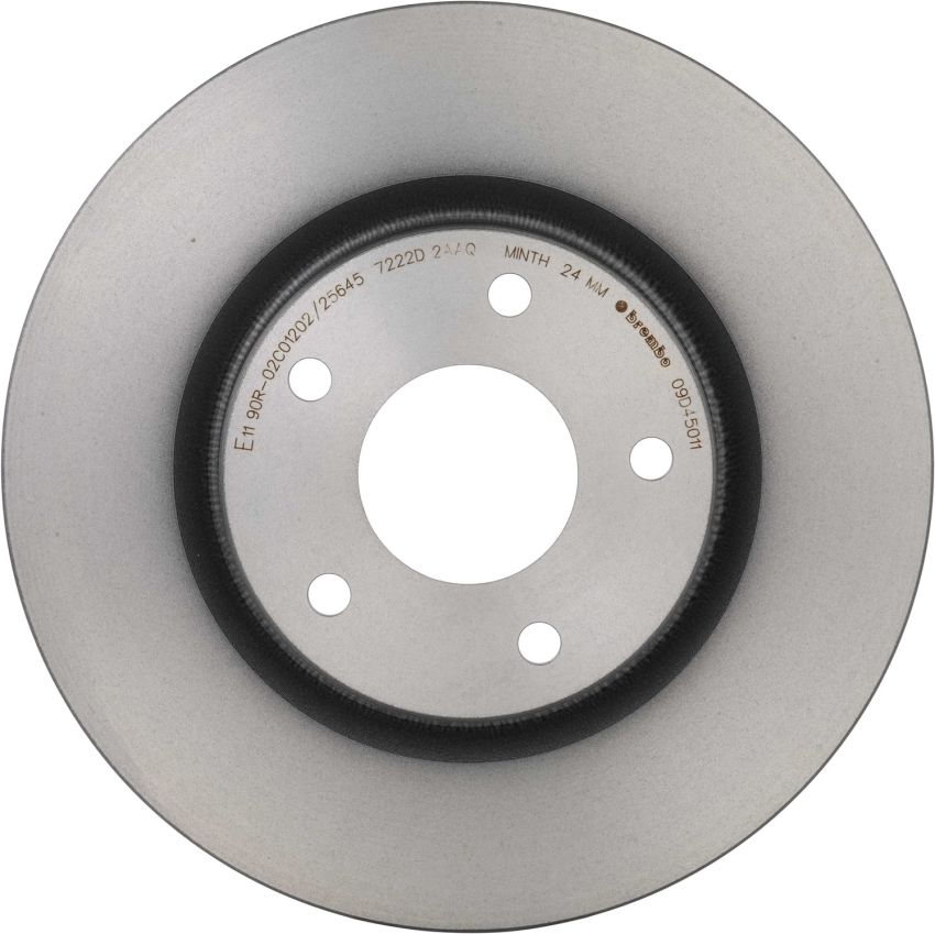 Brembo 09.D450.11 Premium Coated Vented Brake Rotor