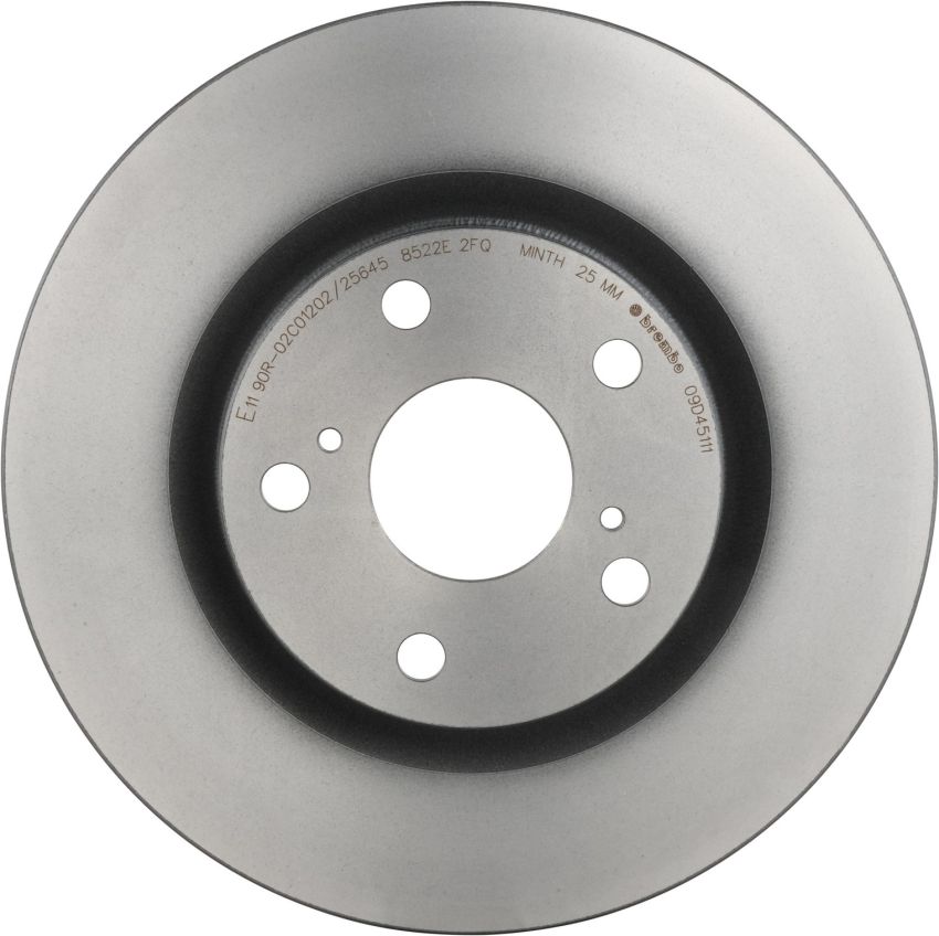 Brembo 09.D451.11 Premium Coated Vented Brake Rotor