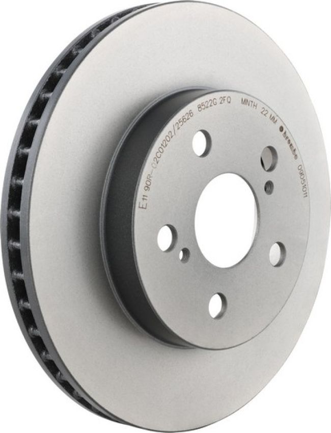 Brembo 09.D510.11 Premium Coated Vented Brake Rotor