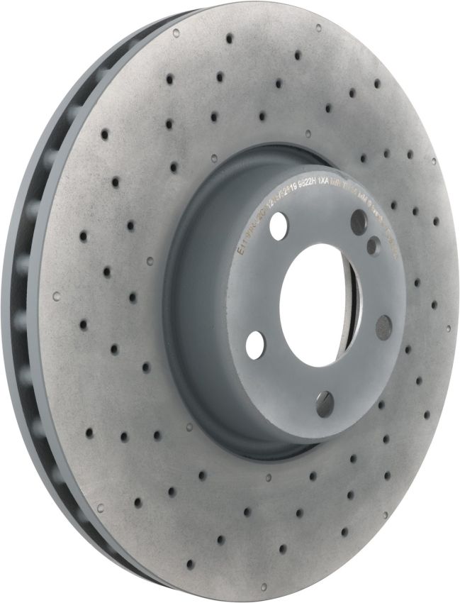 Brembo 09.D529.23 Premium UV Coated Co-Cast Brake Rotor