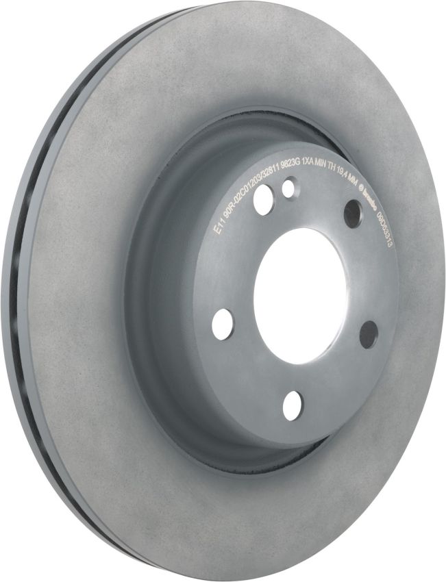 Brembo 09.D533.13 Premium UV Coated Co-Cast Brake Rotor