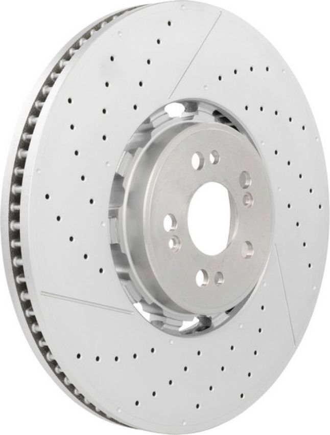 Brembo 09.D601.43 Premium Dual Cast Vented Drilled/Grooved UV Coated Brake Rotor