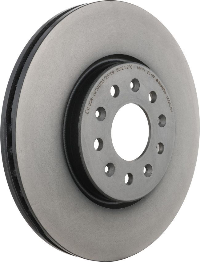Brembo 09.D608.11 Premium Coated Vented Brake Rotor