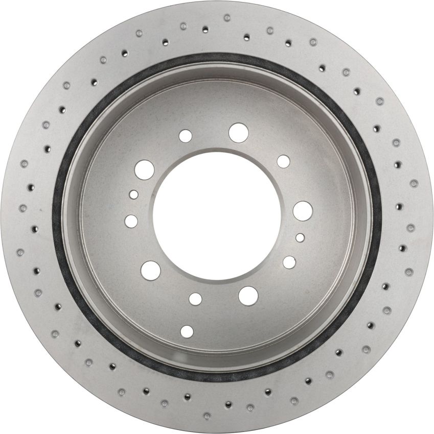 Brembo 09.D618.1X Premium UV Coated Xtra Cross Drilled Brake Rotor
