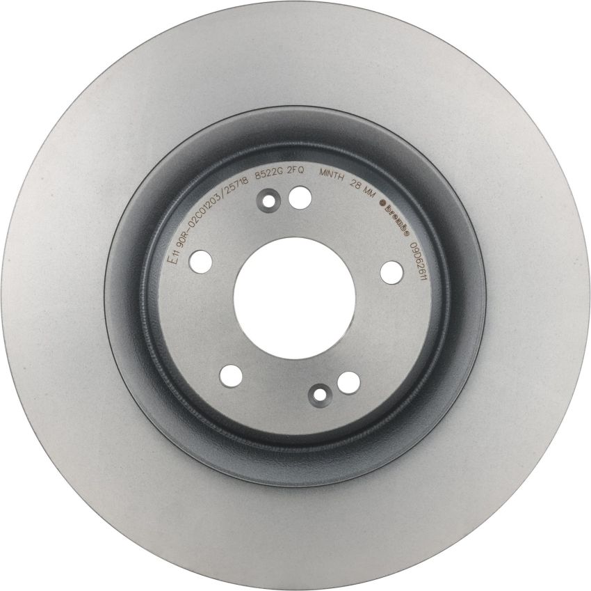 Brembo 09.D626.11 Premium Coated Vented Brake Rotor