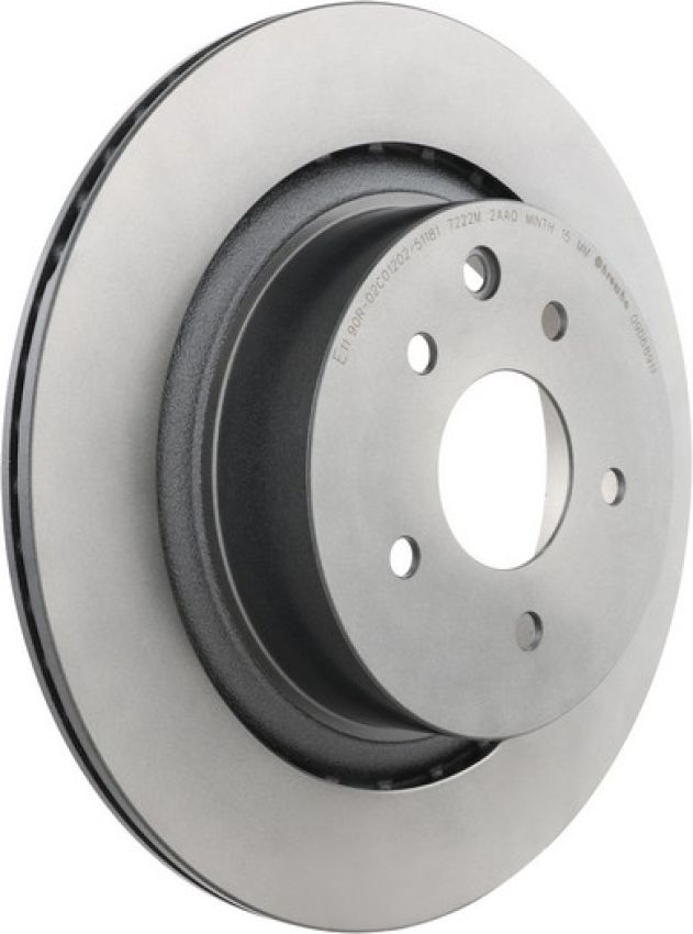 Brembo 09.D689.11 Premium Coated Vented Brake Rotor