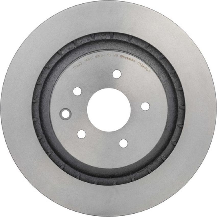 Brembo 09.D690.11 Premium Coated Vented Brake Rotor
