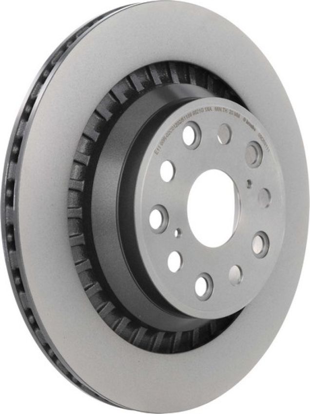 Brembo 09.D691.11 Premium Coated Vented Brake Rotor