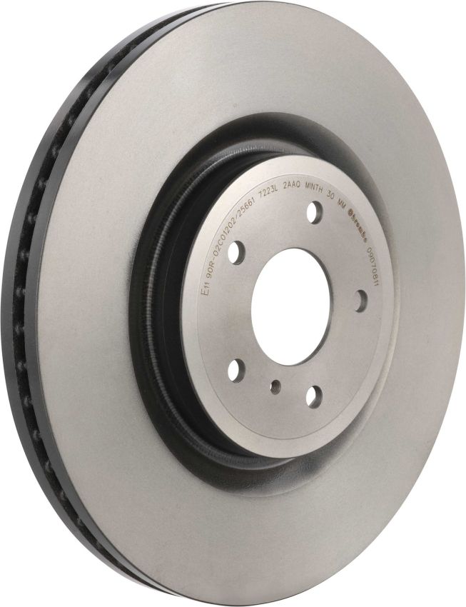 Brembo 09.D708.11 Premium Coated Vented Brake Rotor