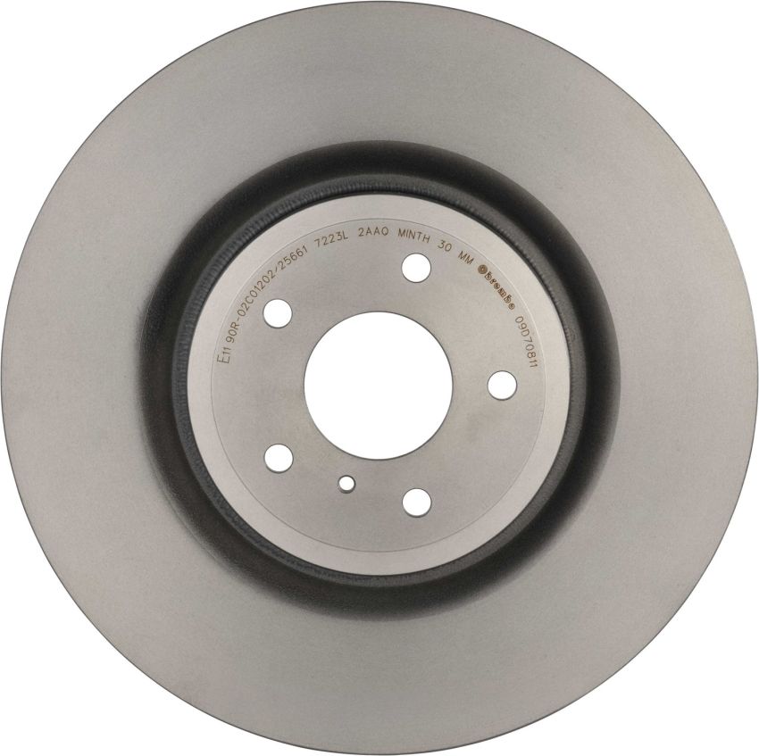 Brembo 09.D708.11 Premium Coated Vented Brake Rotor