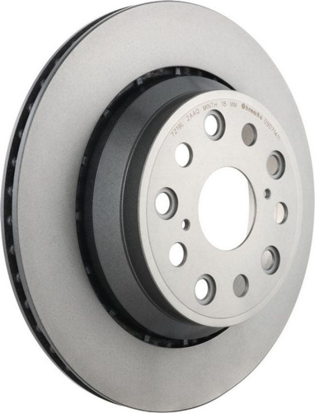 Brembo 09.D714.11 Premium Coated Vented Brake Rotor