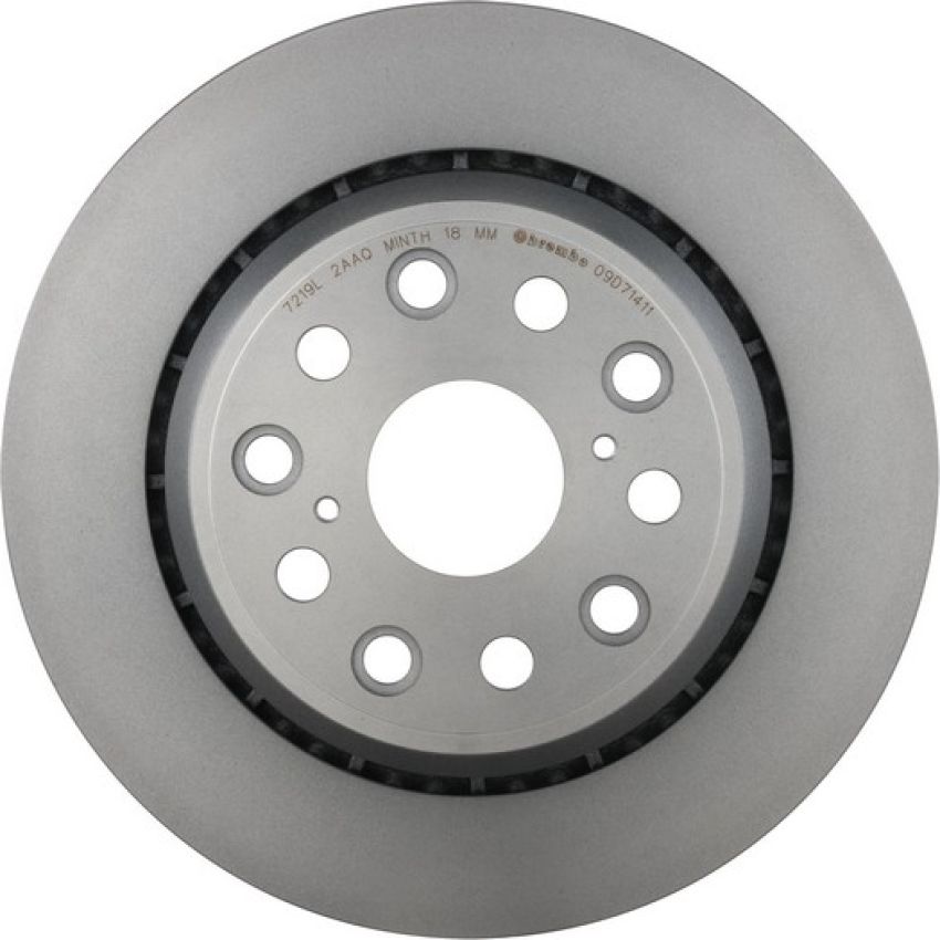 Brembo 09.D714.11 Premium Coated Vented Brake Rotor