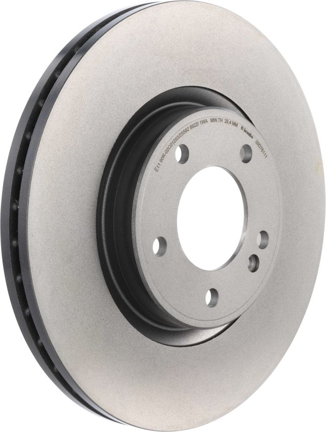 Brembo 09.D761.11 Premium Coated Vented Brake Rotor
