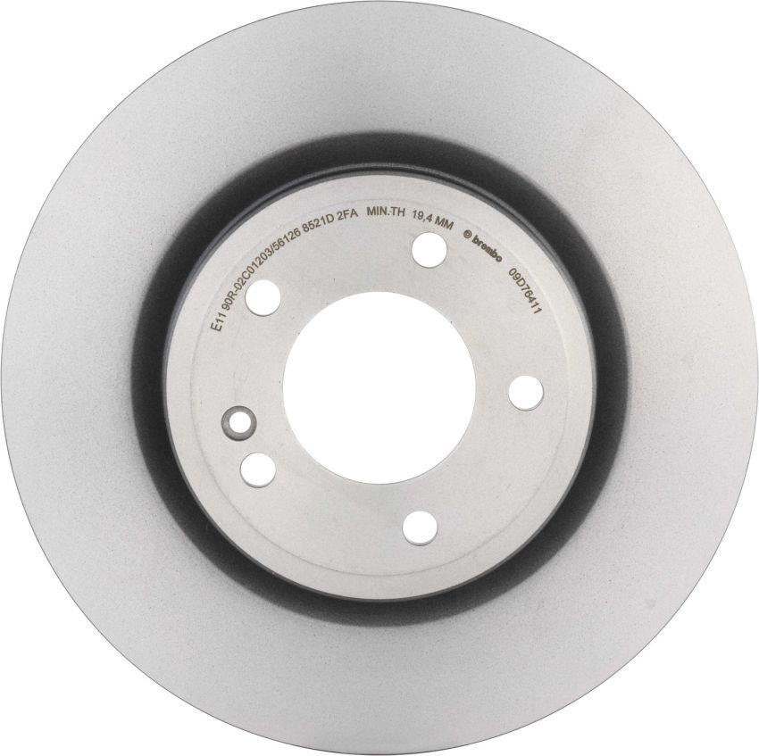 Brembo 09.D764.11 Premium Coated Vented Brake Rotor