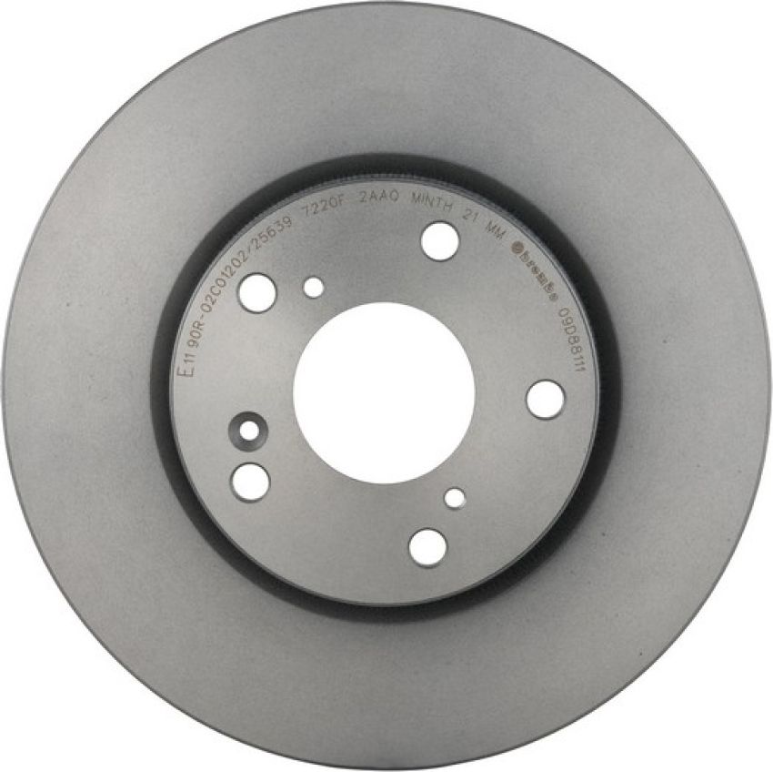 Brembo 09.D881.11 Premium Coated Vented Brake Rotor