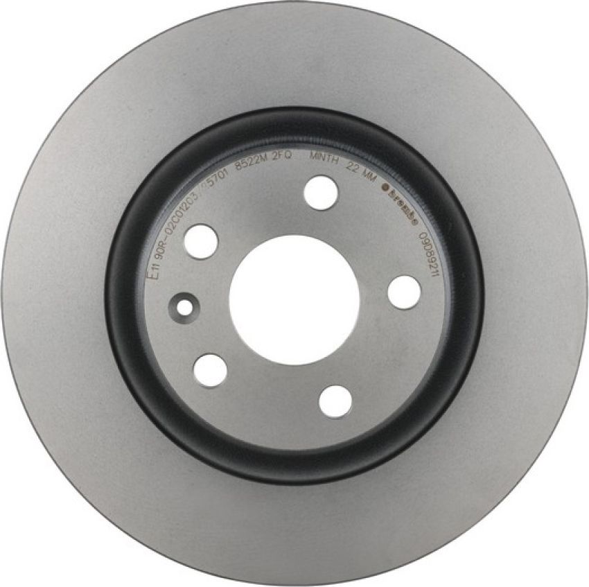 Brembo 09.D892.11 Premium Coated Vented Brake Rotor