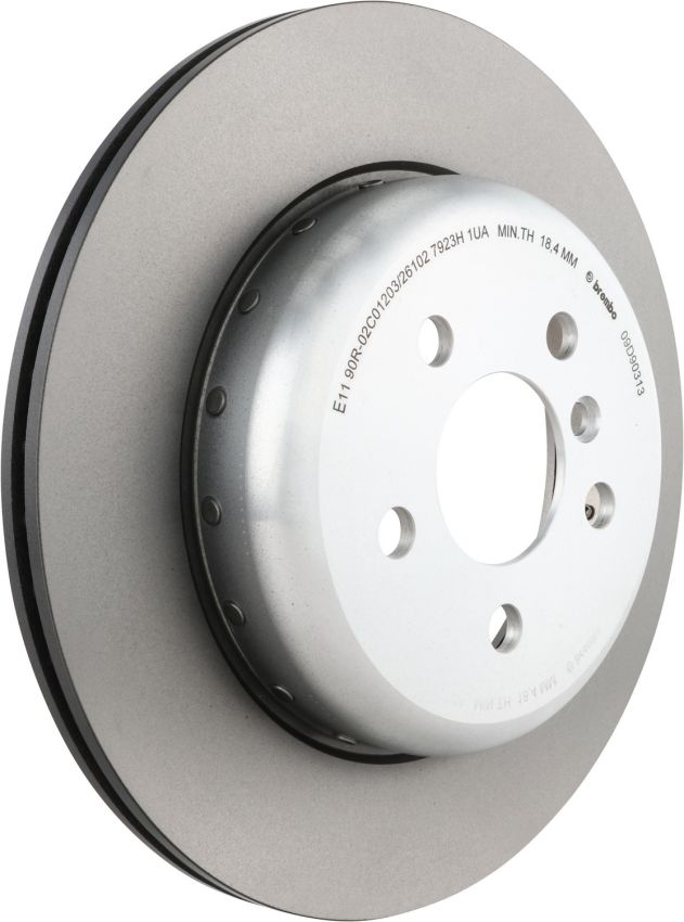 Brembo 09.D903.13 Premium Vented Composite Brake Rotor