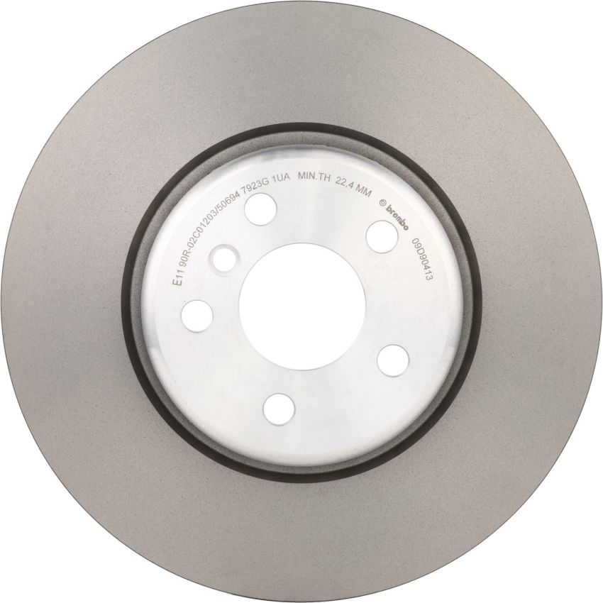 Brembo 09.D904.13 Premium Vented Composite Brake Rotor