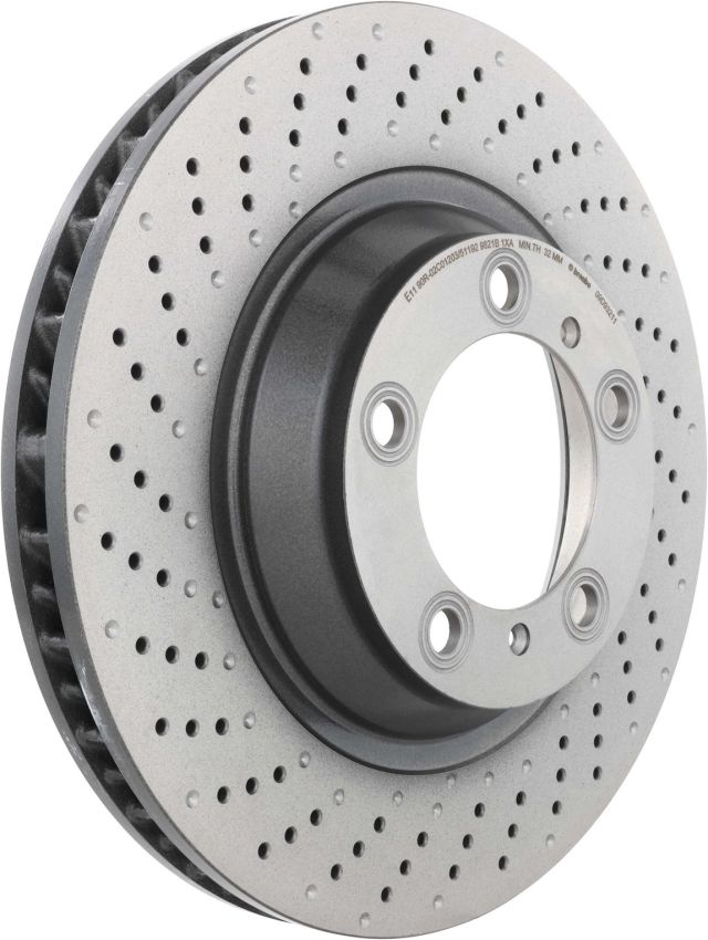 Brembo 09.D932.11 Premium Coated Vented Brake Rotor