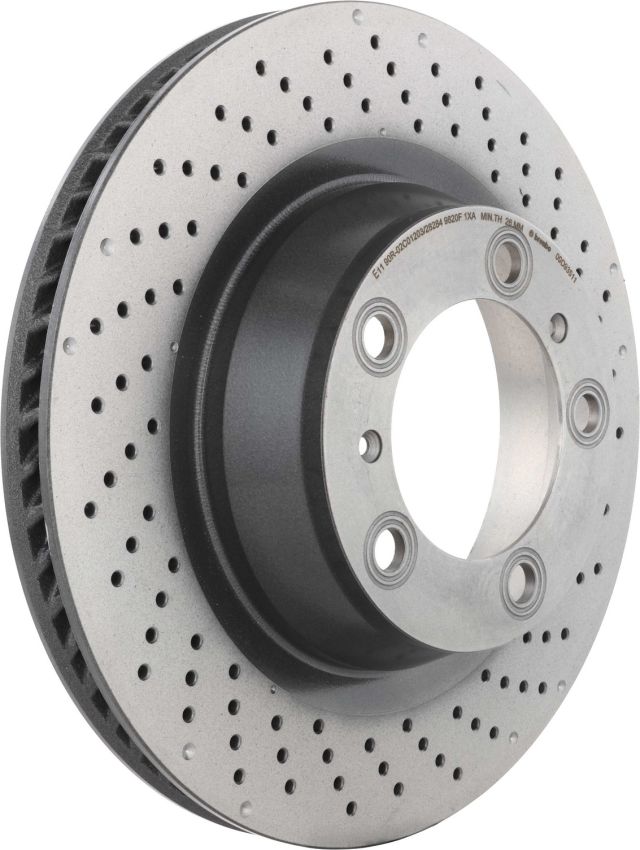 Brembo 09.D935.11 Premium Coated Vented Brake Rotor