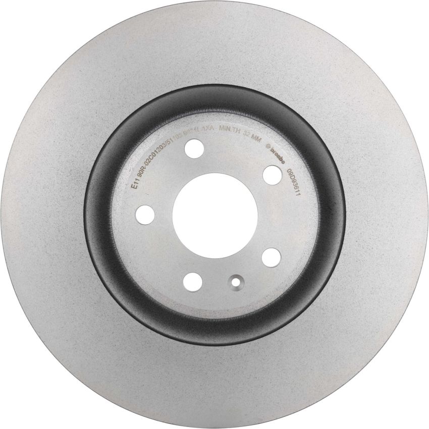 Brembo 09.D936.11 Premium Coated Vented Brake Rotor