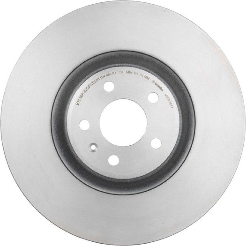 Brembo 09.D938.11 Premium Coated Vented Brake Rotor