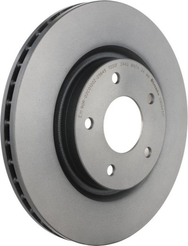Brembo 09.D943.11 Premium Coated Vented Brake Rotor