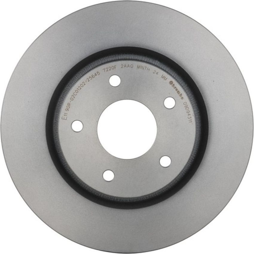 Brembo 09.D943.11 Premium Coated Vented Brake Rotor