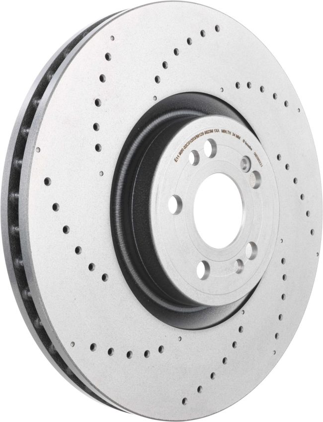 Brembo 09.D982.21 Premium Coated Vented Brake Rotor
