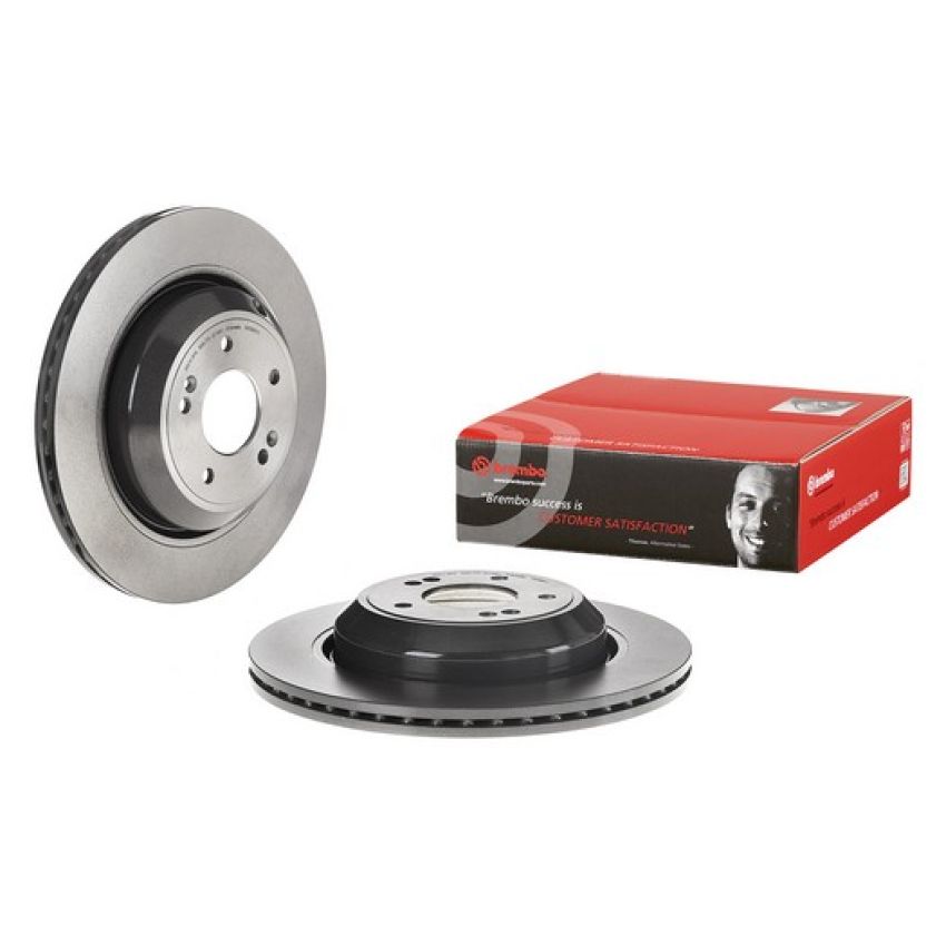 Brembo 09.D995.11 Premium Coated Vented Brake Rotor