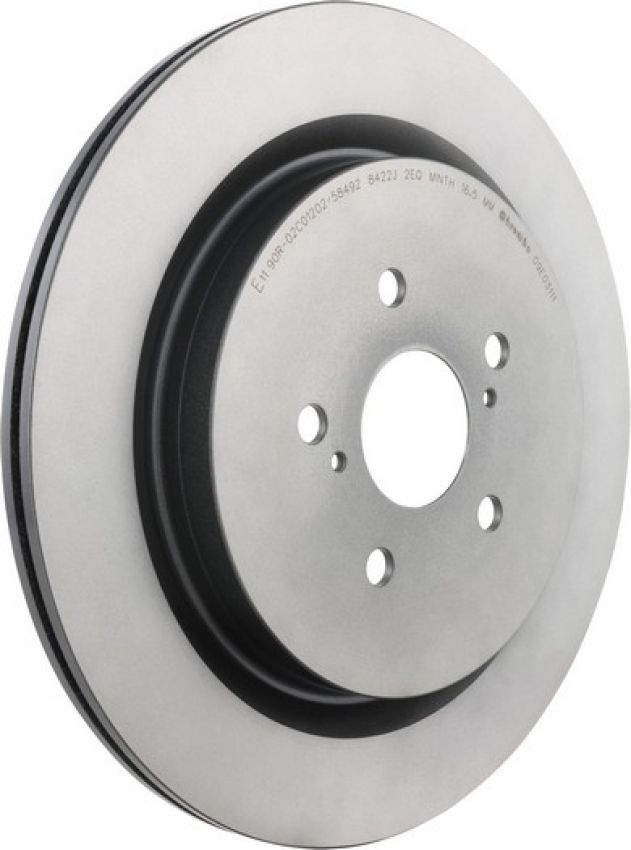 Brembo 09.E031.11 Premium Coated Vented Brake Rotor