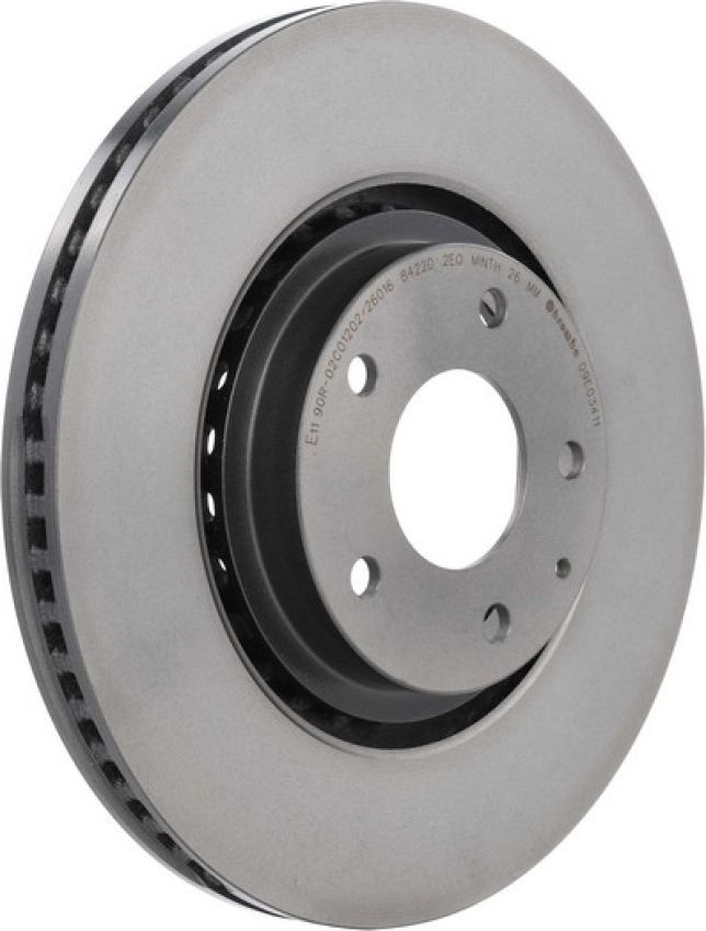 Brembo 09.E034.11 Premium Coated Vented Brake Rotor