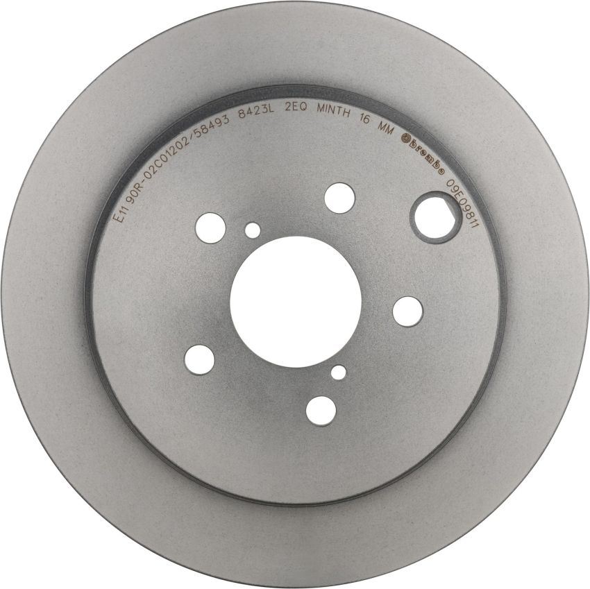Brembo 09.E098.11 Premium Coated Vented Brake Rotor