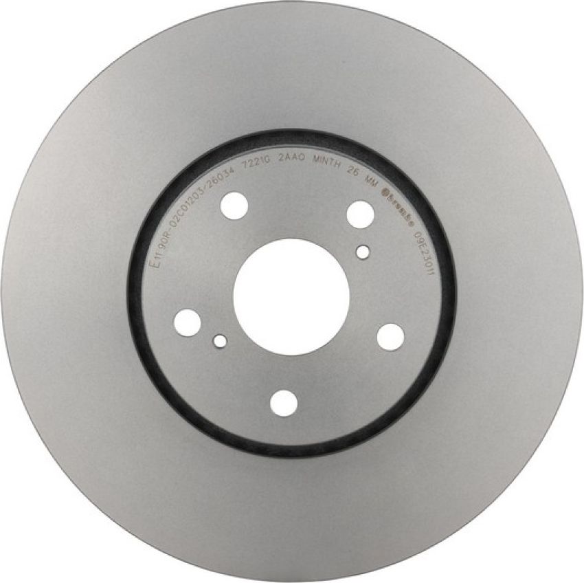 Brembo 09.E230.11 Premium Coated Vented Brake Rotor