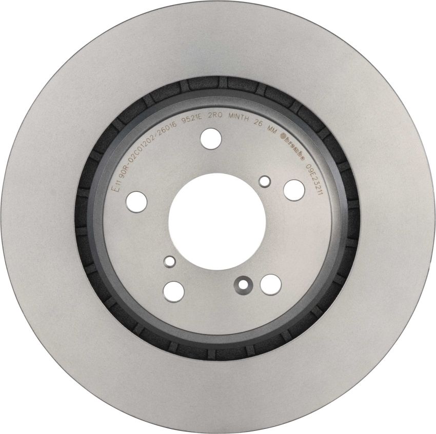Brembo 09.E232.11 Premium Coated Vented Brake Rotor