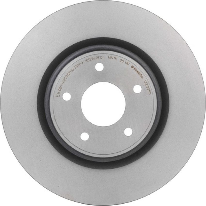 Brembo 09.E235.11 Premium Coated Vented Brake Rotor