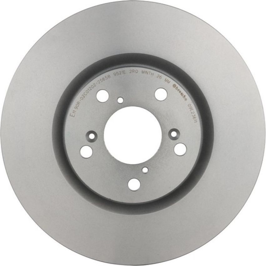 Brembo 09.E236.11 Premium Coated Vented Brake Rotor