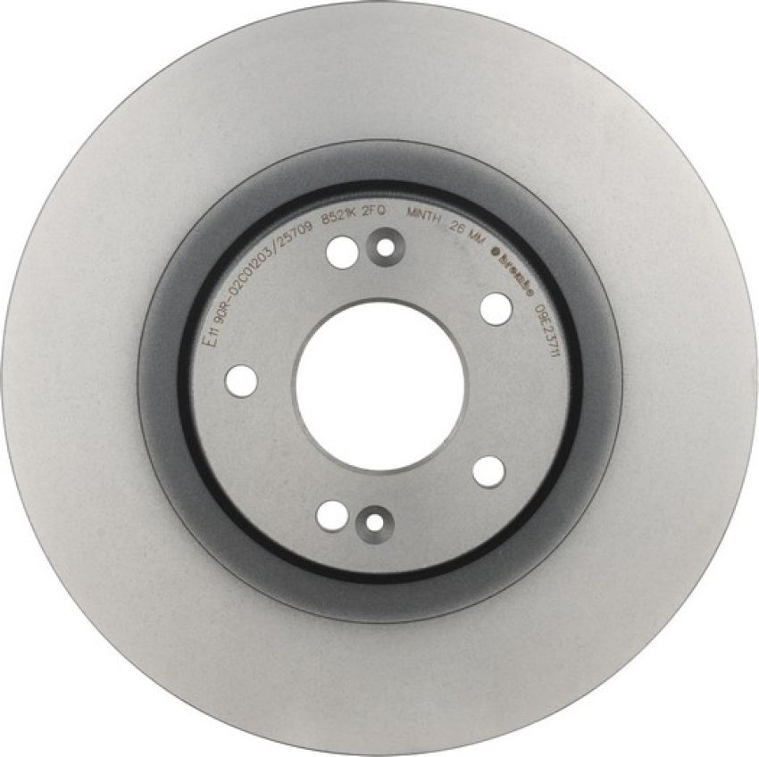Brembo 09.E237.11 Premium Coated Vented Brake Rotor