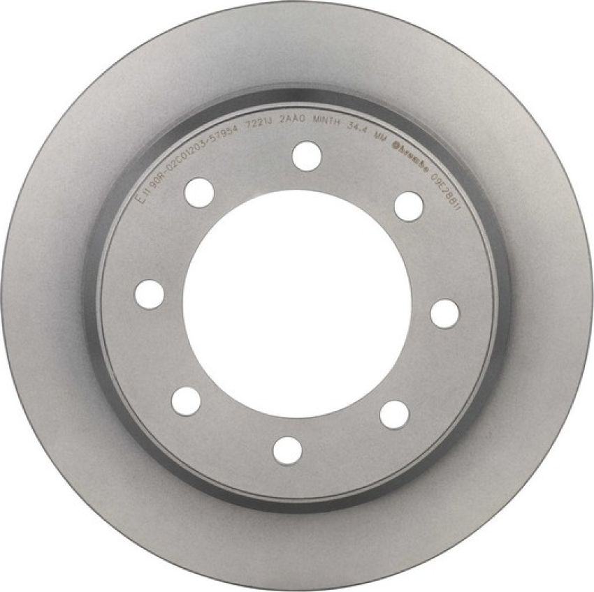 Brembo 09.E288.11 Premium Coated Vented Brake Rotor