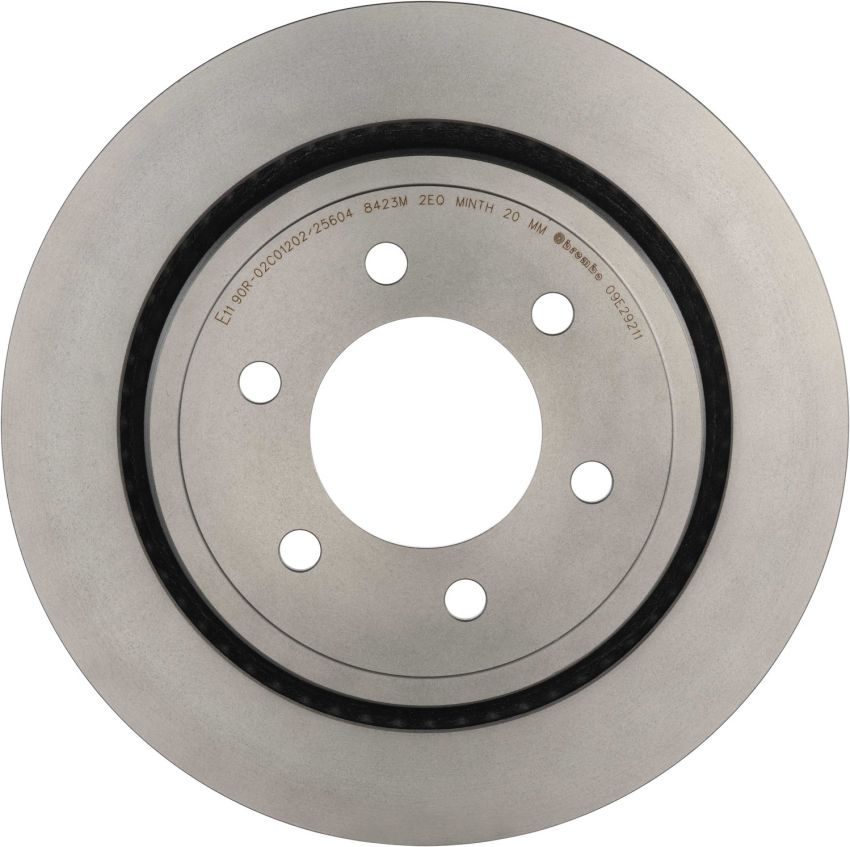 Brembo 09.E292.11 Premium Coated Vented Brake Rotor