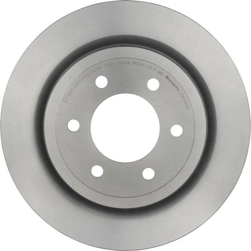 Brembo 09.E293.11 Premium Coated Vented Brake Rotor