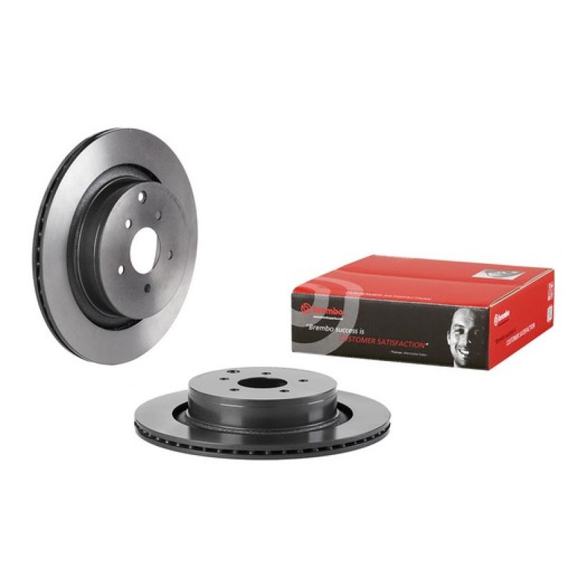 Brembo 09.E528.11 Premium Coated Vented Brake Rotor