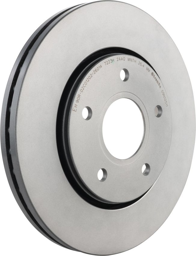 Brembo KT00795 Brembo ceramic brake pad and UV coated vented  brake disc kit