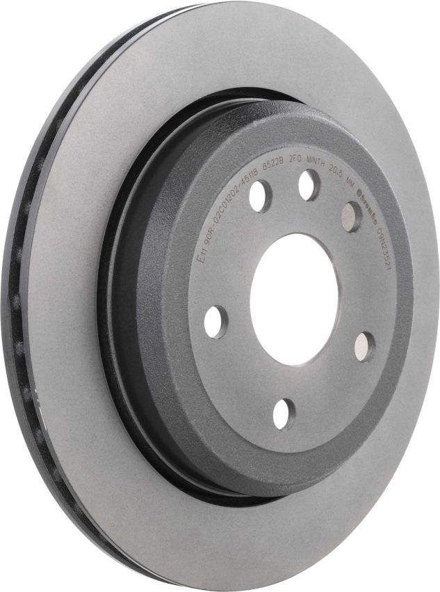 Brembo 09.N235.21 Premium Coated Vented Brake Rotor