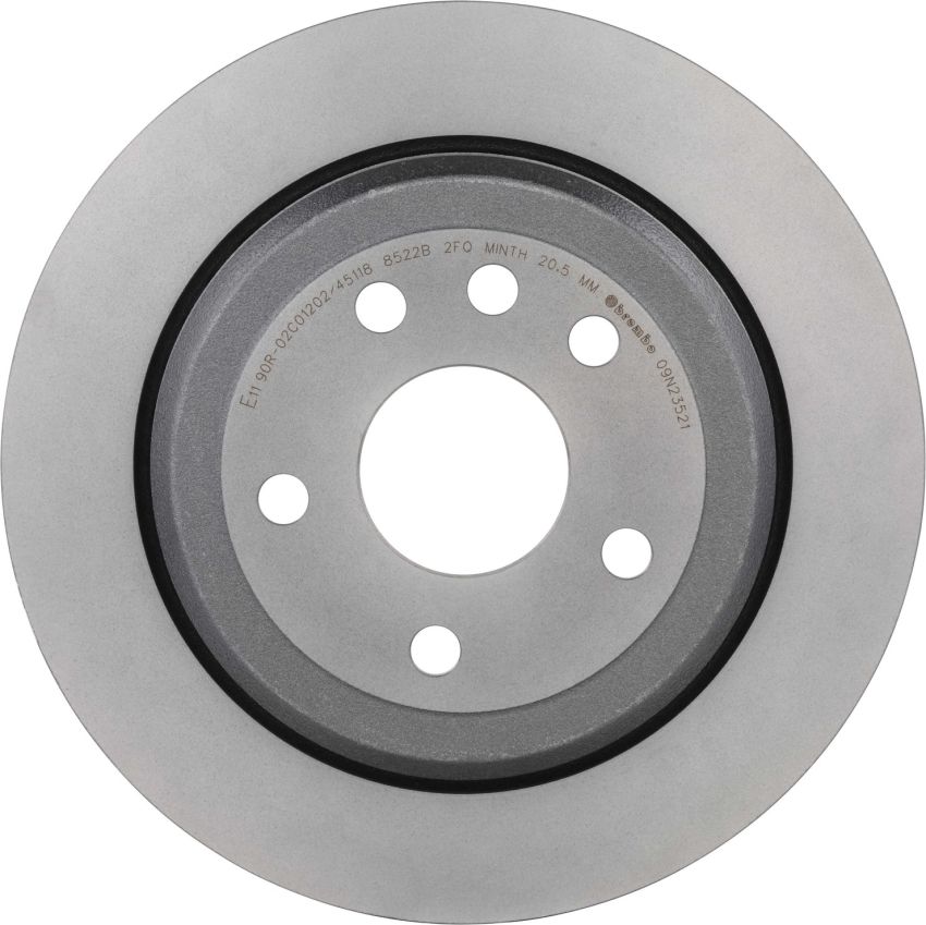 Brembo 09.N235.21 Premium Coated Vented Brake Rotor